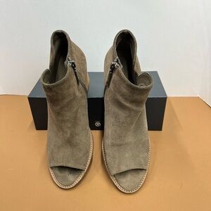Blond Boots brown Suede Leather size 9